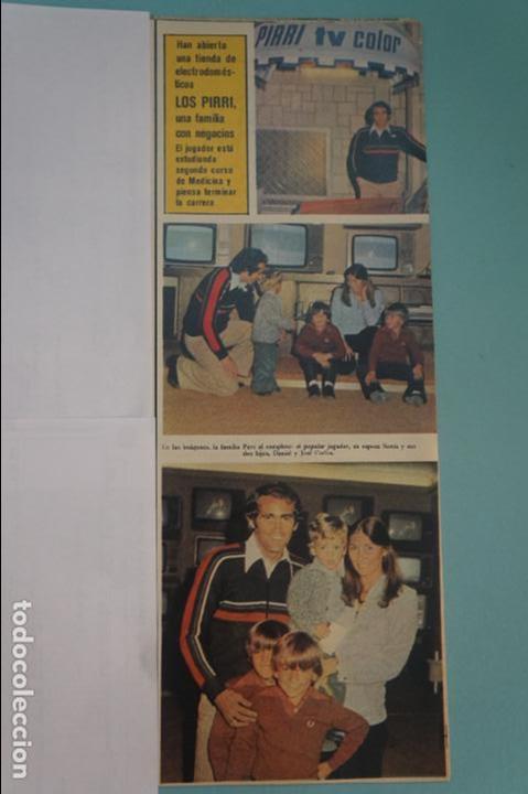 Coleccionismo de Revistas y Peri&oacute;dicos: RECORTE REPORTAJE CLIPPING DE JUGADOR REAL MADRID C.F. PIRRI REVISTA SEMANA N&ordm; 1973 PAG 51