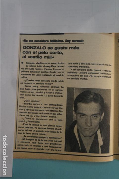 Coleccionismo de Revistas y Peri&oacute;dicos: RECORTE REPORTAJE CLIPPING DE CANTANTE GONZALO REVISTA SEMANA N&ordm; 1973 PAG 71