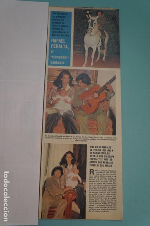 Coleccionismo de Revistas y Peri&oacute;dicos: RECORTE REPORTAJE CLIPPING DE RAFAEL PERALTA REVISTA SEMANA N&ordm; 1973 PAG 19,20