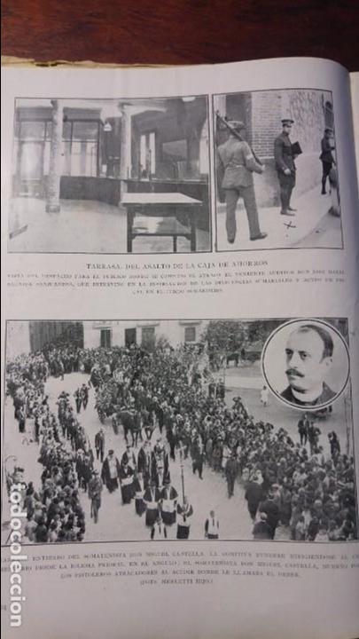 Coleccionismo de revistas y peri&oacute;dicos: TARRASA ASALTO A LA CAJA DE AHORROS TERRASSA BALAGUER ROMERIA VALENCIA VENDIMIA REVISTA A&Ntilde;O 1923