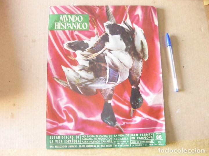 Collectionnisme de Revues et Journaux: Mundo Hisp&aacute;nico. N&ordm; 88. Julio 1955. Art&iacute;culo sobre el Rastro.