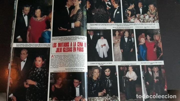 Coleccionismo de Revistas y Peri&oacute;dicos: LA CENA DE JULIO IGLESIAS EN PARIS