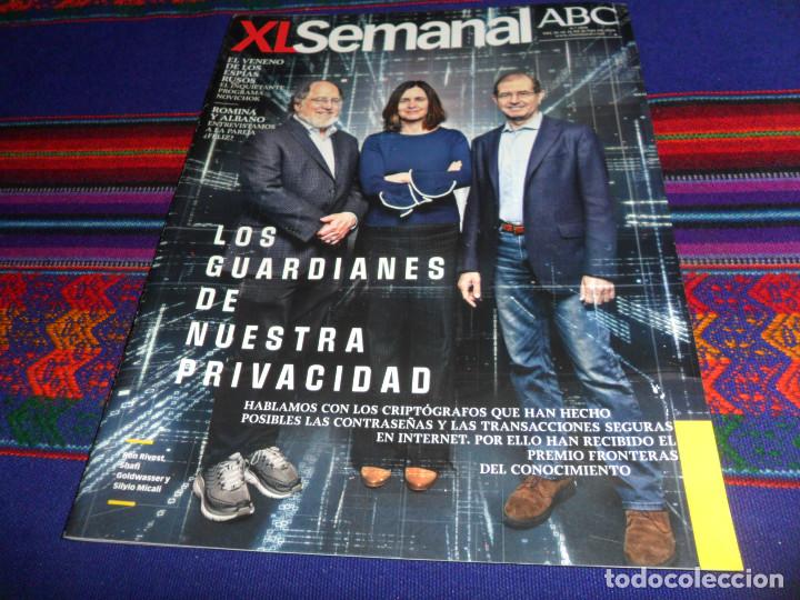 Collection Magazines and Newspapers: XL SEMANAL N&ordm; 1598. 10-6-18. CRIPT&Oacute;GRAFOS LOS GUARDIANES DE NUESTRA PRIVACIDAD, ROMINA Y ALBANO. BE.