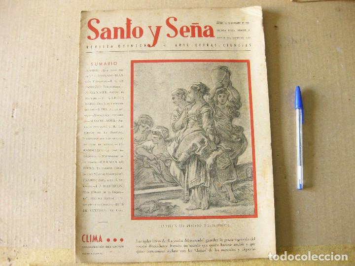 Collectionnisme de Revues et Journaux: Revista Santo y Se&ntilde;a. N&uacute;mero 13. Madrid, 15 de noviembre de 1942.