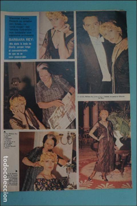 Coleccionismo de Revistas y Peri&oacute;dicos: RECORTE REPORTAJE CLIPPING DE BARBARA REY REVISTA SEMANA N&ordm; 2004 PAG 19 Y 20
