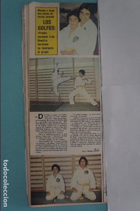 Coleccionismo de Revistas y Peri&oacute;dicos: RECORTE REPORTAJE CLIPPING DE LOS GOLFOS REVISTA SEMANA N&ordm; 2004 PAG 70