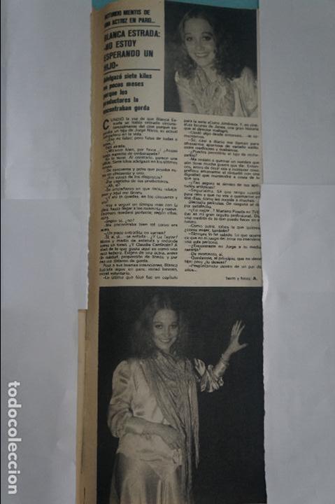 Coleccionismo de Revistas y Peri&oacute;dicos: RECORTE REPORTAJE CLIPPING DE BLANCA ESTRADA REVISTA SEMANA N&ordm; 2008 PAG 59 L 42