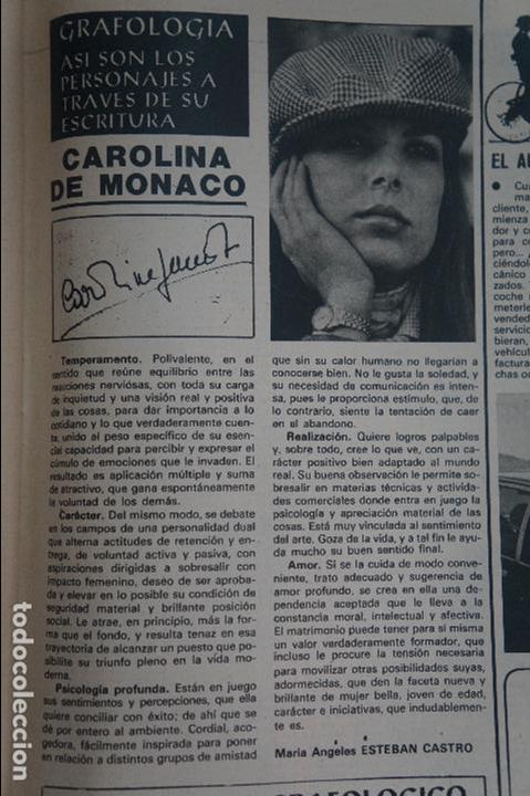 Coleccionismo de Revistas y Peri&oacute;dicos: RECORTE REPORTAJE CLIPPING DE CAROLINA DE MON&Aacute;CO REVISTA SEMANA N&ordm; 2008 PAG 61 L 42