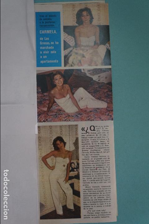 Coleccionismo de Revistas y Peri&oacute;dicos: RECORTE REPORTAJE CLIPPING DE CARMELA DE LAS GRECAS REVISTA SEMANA N&ordm; 2010 PAG 47 Y 48 L61