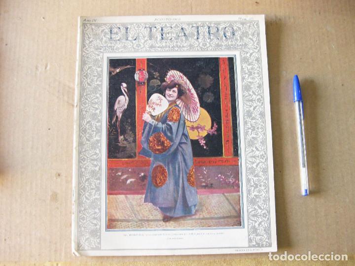 Coleccionismo de Revistas y Peri&oacute;dicos: El Teatro. A&ntilde;o IV. N&uacute;mero 35. Agosto de 1903.