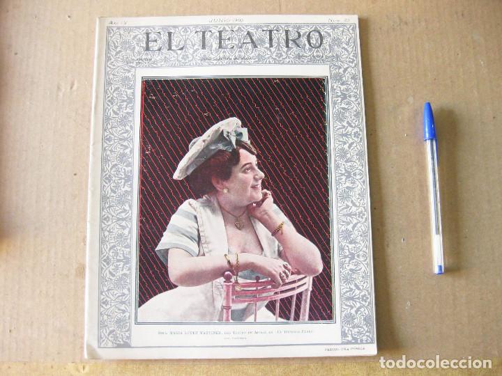 Coleccionismo de Revistas y Peri&oacute;dicos: El Teatro. A&ntilde;o IV. N&uacute;mero 33. Junio de 1903.