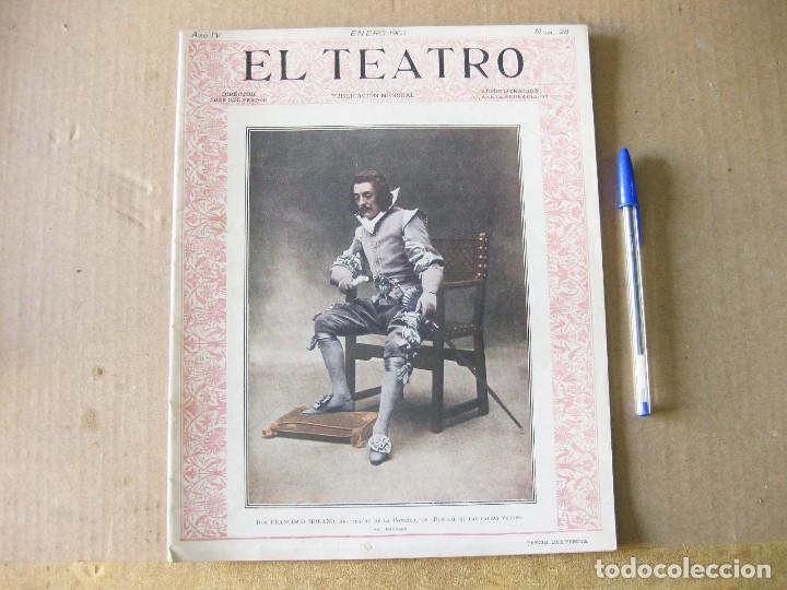 Coleccionismo de Revistas y Peri&oacute;dicos: El Teatro. A&ntilde;o IV. N&uacute;mero 28. Enero de 1903.