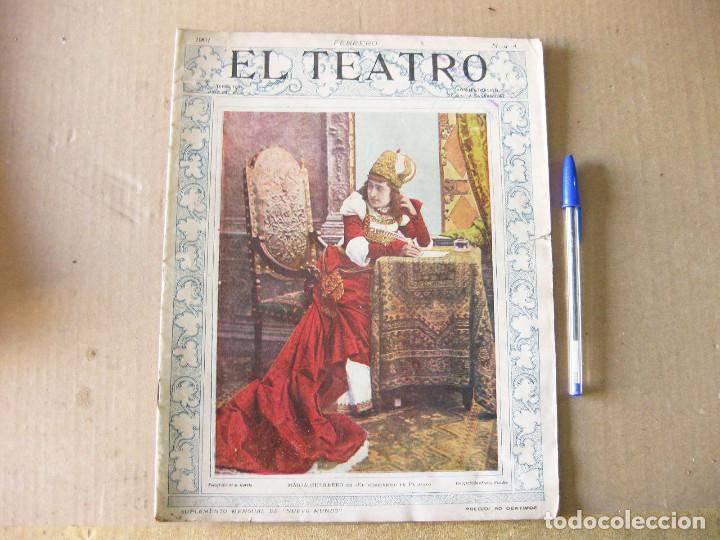 Coleccionismo de Revistas y Peri&oacute;dicos: El Teatro. N&uacute;mero 4. Febrero de 1901.