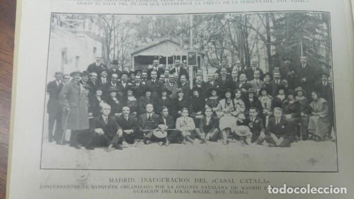 Colecionismo de Revistas e Jornais: CASAL CATALA MADRID INAGURACION OBSEQUIOS DEL MONASTERIO DE MONTSERRAT A ALFONSO XIII REVISTA 1923