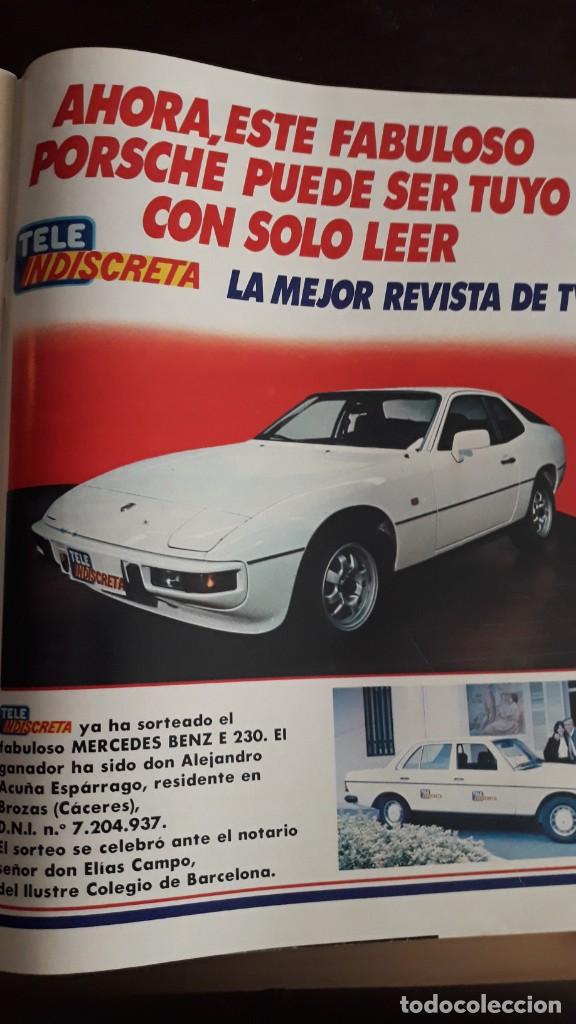 Coleccionismo de Revistas y Peri&oacute;dicos: ANUNCIO EL PORSCHE DE TELEINDISCRETA