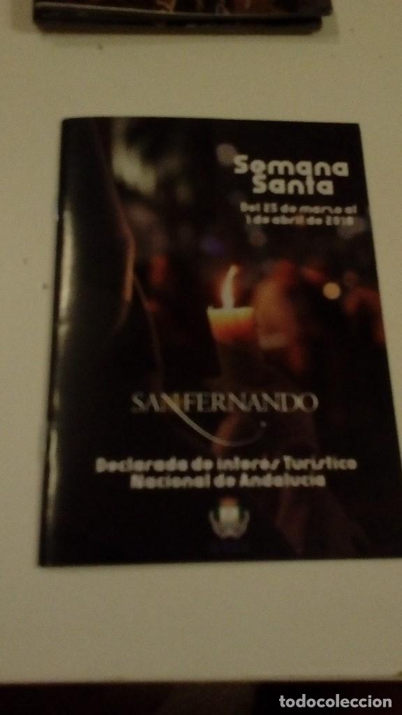 Coleccionismo de revistas y peri&oacute;dicos: PT18 ITINERARIO SEMANA SANTA DE SAN FERNANDO 2018
