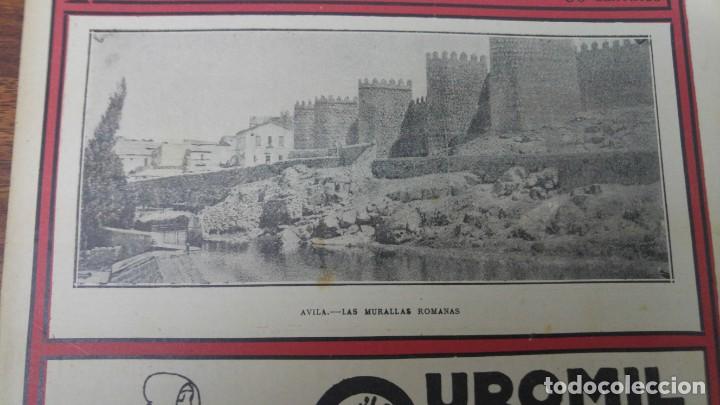 Colecionismo de Revistas e Jornais: AVILA MURALLAS ROMANAS HOJA A&Ntilde;O 1922