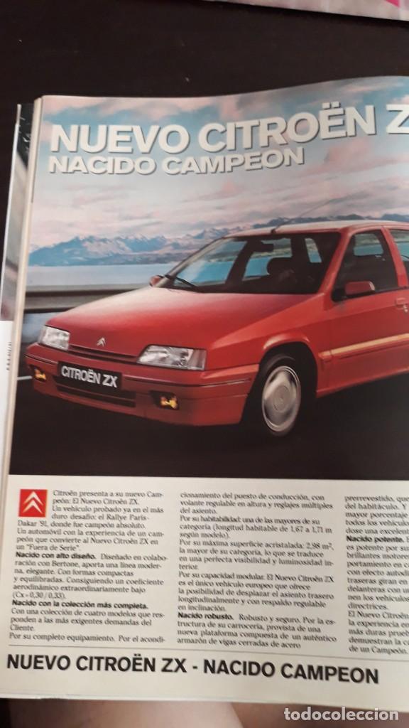 Coleccionismo de Revistas y Peri&oacute;dicos: ANUNCIO CITROEN ZX