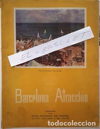 Sammeln von Zeitschriften und Zeitungen: ANTIGUA REVISTA DE LA JUNTA PROVINCIAL DEL TURISMO - BARCELONA ATRACICON - N&ordm; 339 - A&Ntilde;O 1953 -