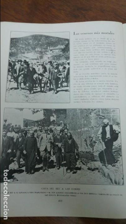 Colecionismo de Revistas e Jornais: ALFONSO XIII EN LAS HURDES PINO FRANQUEADO MELILLA GRANADA BATALLA FLORES CONCURSO BEBES A&Ntilde;O 1922