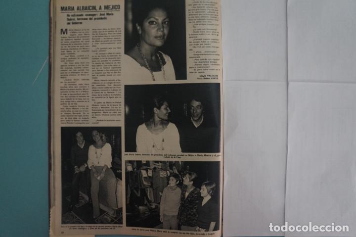 Coleccionismo de Revistas y Peri&oacute;dicos: RECORTE REPORTAJE CLIPPING DE MARIA ALBAICIN REVISTA SEMANA N&ordm; 2023 PAG 40 L46