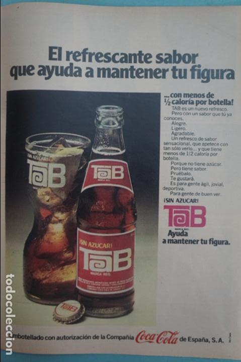 Coleccionismo de Revistas y Peri&oacute;dicos: RECORTE REPORTAJE CLIPPING DE REFRESCO TAB REVISTA SEMANA N&ordm; 2023 PAG 79 L46