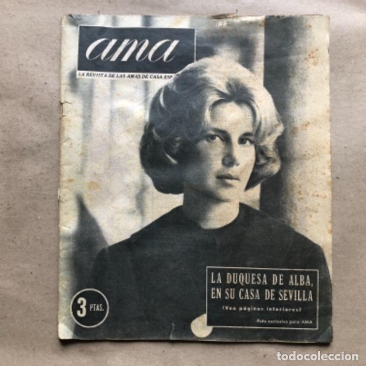 Collection Magazines and Newspapers: REVISTA AMA N&deg;10, DEL A&Ntilde;O 1963. LA DUQUESA DE ALBA EN SU CASA DE SEVILLA,..