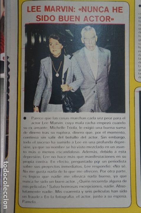Coleccionismo de Revistas y Peri&oacute;dicos: RECORTE REPORTAJE CLIPPING DE LEE MARVIN REVISTA SEMANA N&ordm; 2040 PAG 49 L47