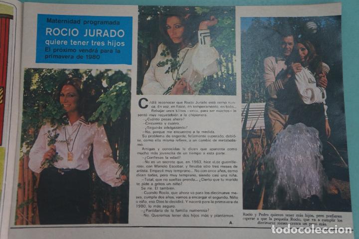 Coleccionismo de Revistas y Peri&oacute;dicos: RECORTE REPORTAJE CLIPPING DE ROCIO JURADO REVISTA SEMANA N&ordm; 2036 PAG 33 L47