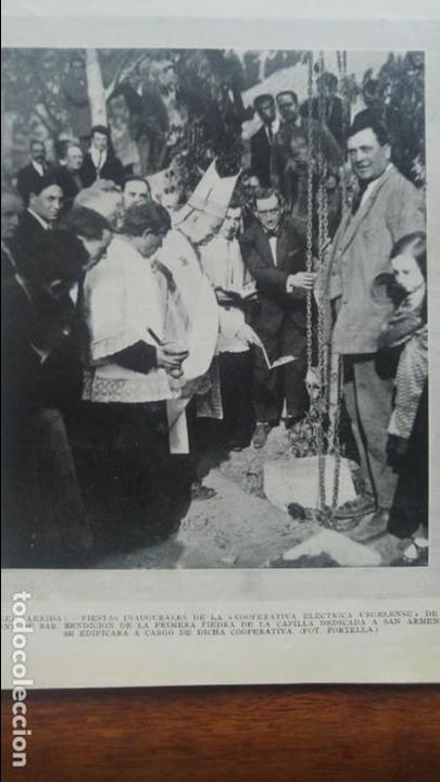 Collezionismo di Riviste e Giornali: LA SEO DE URGEL SEU D'URGELL COOPERATIVA ELECTRICA URGELENSE CENTRAL PONT DE BAR HOJA REVISTA 1927