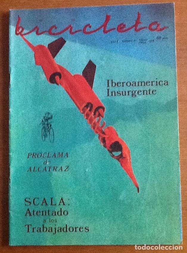 Coleccionismo de revistas y peri&oacute;dicos: Revista bicicleta, n&ordm; 4, 1978. Revista de comunicaciones libertarias. Scala. Iberoam&eacute;rica insurgente