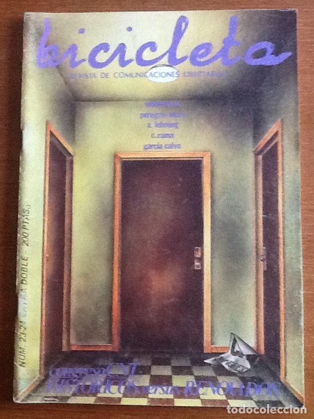 Coleccionismo de revistas y peri&oacute;dicos: Revista bicicleta, n&ordm; 23-24. Revista de comunicaciones libertarias. Extra. CNT. Anarquismo