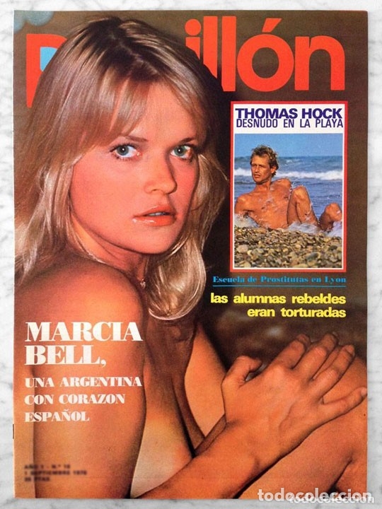 Coleccionismo de revistas y peri&oacute;dicos: PAPILL&Oacute;N - 1976 - MARCIA BELL, LINDA MUNRO, THOMAS HOCK, JOSELE ROM&Aacute;N