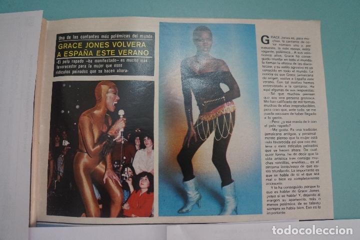 Coleccionismo de Revistas y Peri&oacute;dicos: RECORTE REPORTAJE CLIPPING DE GRACE JONES REVISTA SEMANA N&ordm; 2050 PAG 81 L47