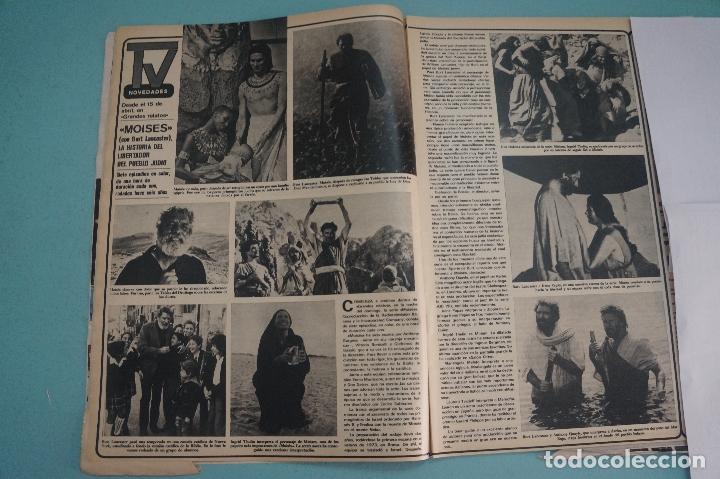 Coleccionismo de Revistas y Peri&oacute;dicos: RECORTE REPORTAJE CLIPPING DE MOISES BURT LANCASTER REVISTA SEMANA N&ordm; 2043 PAG 16-17 L47