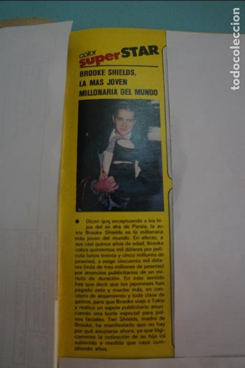 Coleccionismo de Revistas y Peri&oacute;dicos: RECORTE REPORTAJE CLIPPING DE BROOKE SHIELDS REVISTA SEMANA N&ordm; 2043 PAG 49 L47