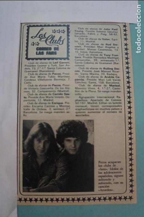 Coleccionismo de Revistas y Peri&oacute;dicos: RECORTE REPORTAJE CLIPPING DE PECOS REVISTA SEMANA N&ordm; 2043 PAG 75 L47