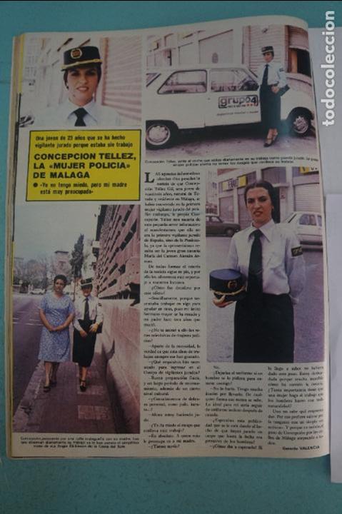 Coleccionismo de Revistas y Peri&oacute;dicos: RECORTE REPORTAJE CLIPPING DE CONCEPCION TELLEZ MUJER POLICIA REVISTA SEMANA N&ordm; 2054 PAG 34