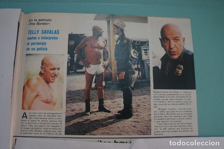 Coleccionismo de Revistas y Peri&oacute;dicos: RECORTE REPORTAJE CLIPPING DE TELLY SAVALAS REVISTA SEMANA N&ordm; 2054 PAG 51