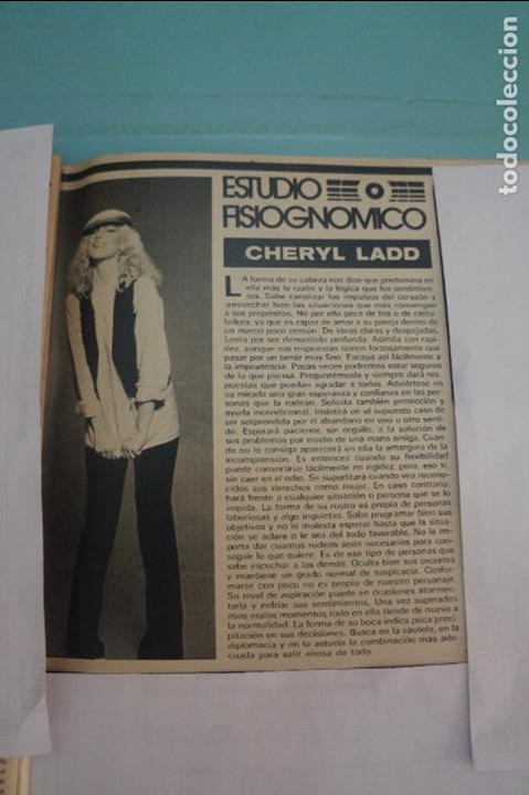 Coleccionismo de Revistas y Peri&oacute;dicos: RECORTE REPORTAJE CLIPPING DE CHERYL LADD LOS ANGELES DE CHARLIE REVISTA SEMANA N&ordm; 2054 PAG 83