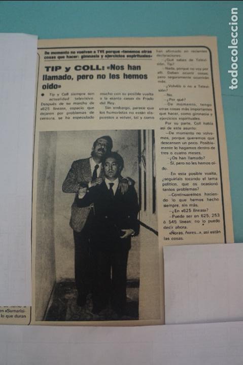 Coleccionismo de Revistas y Peri&oacute;dicos: RECORTE REPORTAJE CLIPPING DE TIP Y COLL REVISTA SEMANA N&ordm; 2053 PAG 15