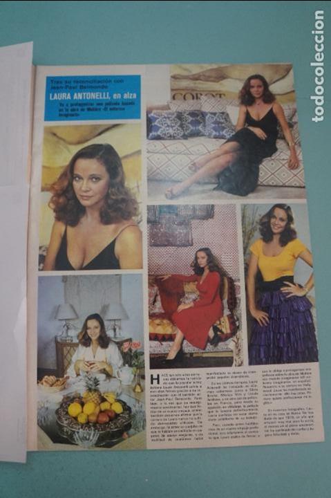 Coleccionismo de Revistas y Peri&oacute;dicos: RECORTE REPORTAJE CLIPPING DE LAURA ANTONELLI REVISTA SEMANA N&ordm; 2053 PAG 39
