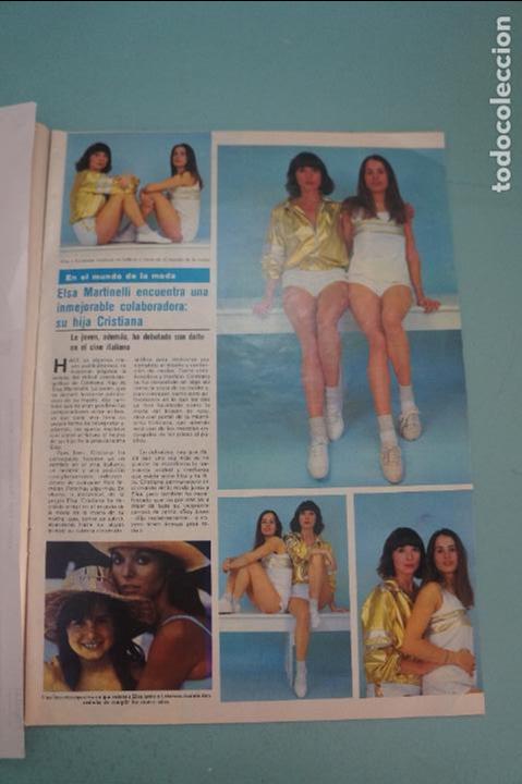 Coleccionismo de Revistas y Peri&oacute;dicos: RECORTE REPORTAJE CLIPPING DE ELSA MARTINELLI Y CRISTIANA REVISTA SEMANA N&ordm; 2053 PAG 49