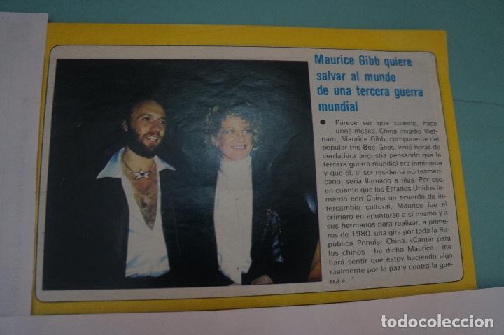 Coleccionismo de Revistas y Peri&oacute;dicos: RECORTE REPORTAJE CLIPPING DE MAURICE GIBB REVISTA SEMANA N&ordm; 2053 PAG 51