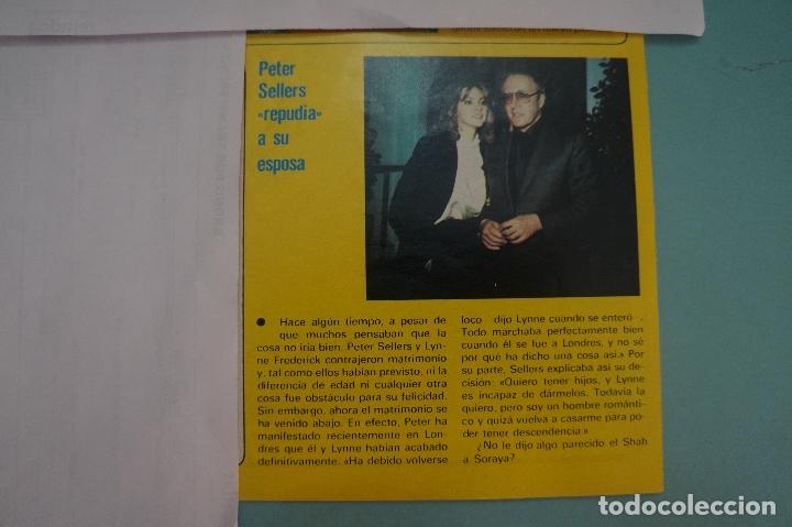 Coleccionismo de Revistas y Peri&oacute;dicos: RECORTE REPORTAJE CLIPPING DE PETER SELLERS REVISTA SEMANA N&ordm; 2053 PAG 51