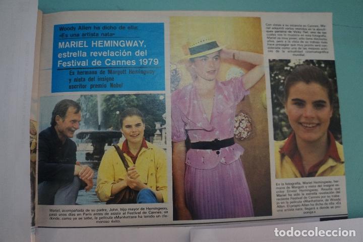 Coleccionismo de Revistas y Peri&oacute;dicos: RECORTE REPORTAJE CLIPPING DE MARIEL HEMINGWAY REVISTA SEMANA N&ordm; 2053 PAG 55