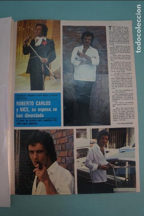 Coleccionismo de Revistas y Peri&oacute;dicos: RECORTE REPORTAJE CLIPPING DE ROBERTO CARLOS Y NICE REVISTA SEMANA N&ordm; 2053 PAG 63