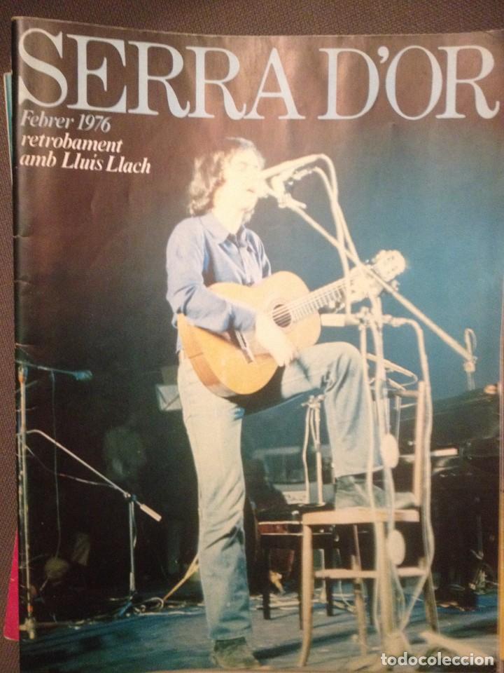 Collection Magazines and Newspapers: SERRA D'OR FEB 1976 LLUIS LLACH PALAU ESPORTS,RAFAEL VIDIELLA,CARLES BALAGUER,JOSEP I MARY SANTPERE,