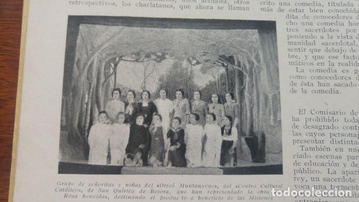 Collezionismo di Riviste e Giornali: ORFEO MUNTANYENC SAN QUIRICO DE BESORA / CIRCULO TRADICIONALISTA DE BOLUETA BILBAO REVISTA A&Ntilde;O 1935