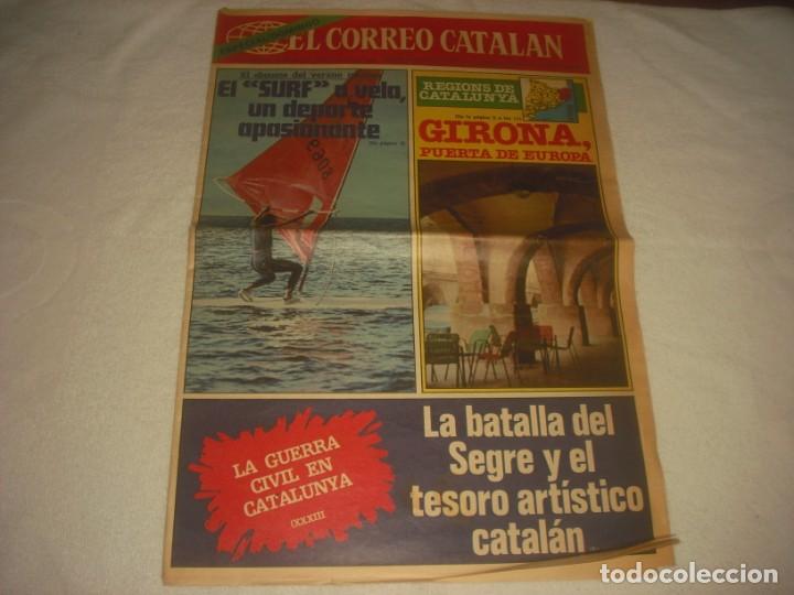 Coleccionismo de revistas y peri&oacute;dicos: EL CORREO CATALAN,  29-7-1979 . SUPLEMENTO DOMINGO: REGIONES DE CATALUNYA, GIRONA, BATALLA DEL SEGRE